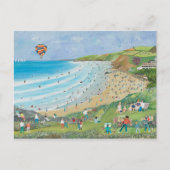 Watergate Bay Cornwall Briefkaart (Voorkant)
