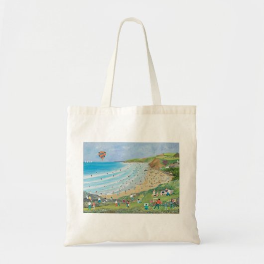Watergate Bay Cornwall Tote Bag (Voorkant)