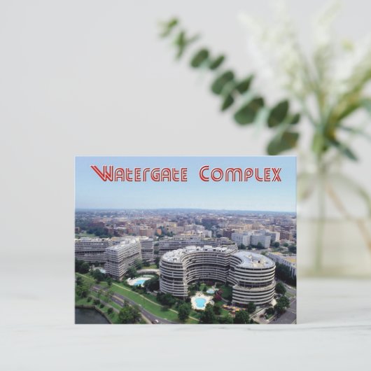 Watergate Hotel and Complex, Washington D.C. Briefkaart (Staand voorkant)