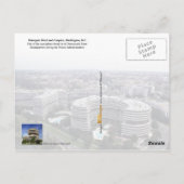 Watergate Hotel and Complex, Washington D.C. Briefkaart (Achterkant)