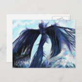 Watergeboren (closeup) - briefkaart (Voorkant / Achterkant)