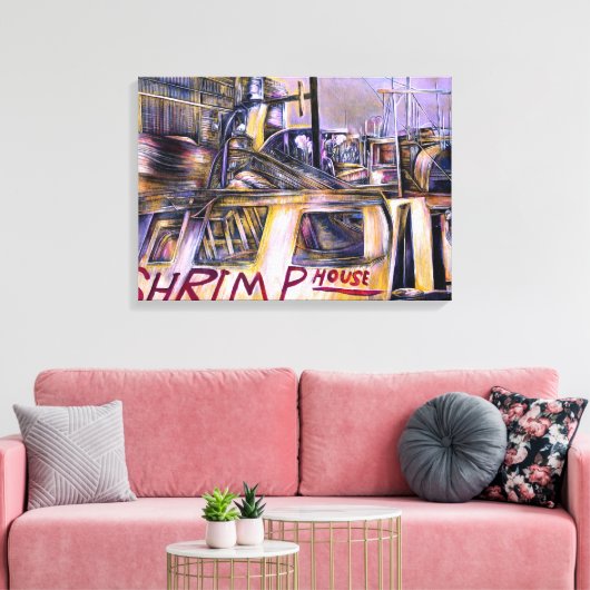 Watergeboren Mystery Meat Canvas Afdruk (Insitu (Woonkamer))