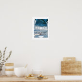 Watergeesten in een druppel poster (Keuken)