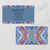 Watergekleurd - Helder gekleurd Abstract Visitekaartje (Voorkant / Achterkant)