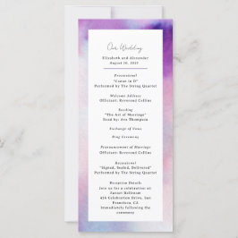 Watergekleurd Lijst Programma