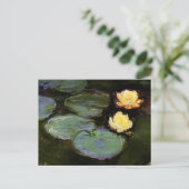 Watergelieerd: 1897-98, ingediend door Monet Briefkaart (Staand voorkant)