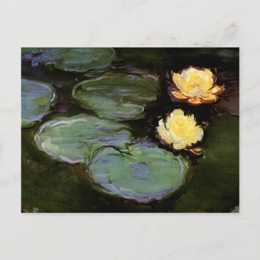 Watergelieerd: 1897-98, ingediend door Monet Briefkaart (Voorkant)