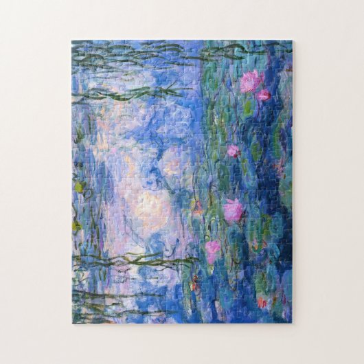 Watergelilies 1 legpuzzel (Verticaal)