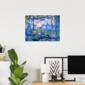 Watergelilies 1 poster (Thuiskantoor)