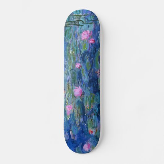 Watergelilies 1 skateboard (Voorkant)