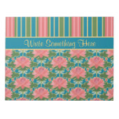 Watergelilies, libellen, libellen, Notitieblok met (Voorkant)