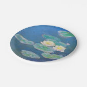Watergelilies, verdampingseffect van Monet Papieren Bordje (Gekanteld)