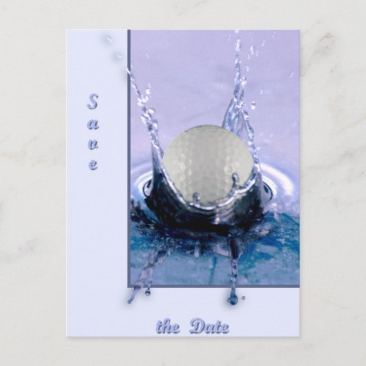 Watergevaar Aankondigingskaart (Voorkant)