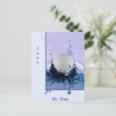 Watergevaar Aankondigingskaart (Staand voorkant)