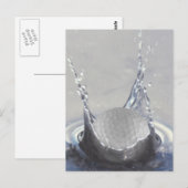 Watergevaar Briefkaart (Voorkant / Achterkant)