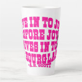 Waterglas Latte Mok (Voorkant)