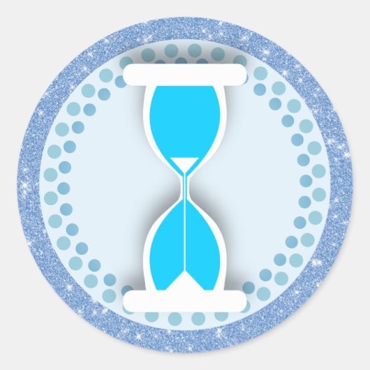 Waterglas Ronde Sticker (Voorkant)