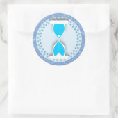 Waterglas Ronde Sticker (Tas)