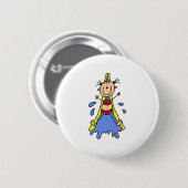 Waterglijbaan Knop Ronde Button 5,7 Cm (Voorkant /achterkant)