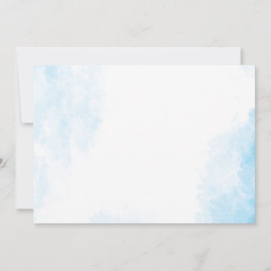 Waterglijbaan Splish Splash Verjaardagsfeestje Fot Kaart (Achterkant)