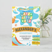 Waterglijbaan Waterglijbaan Park Bash Splash Verja Kaart (Staand voorkant)