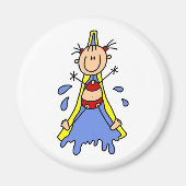 Waterglijmagneet Magneet (Voorkant)