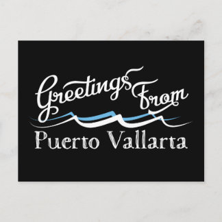 Watergolven van Puerto Vallarta Briefkaart