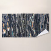 Watergolvenreflectie in het meer badhanddoek (Badhanddoek)