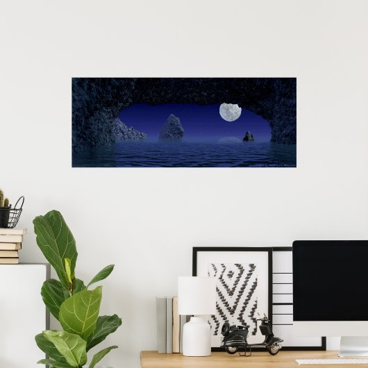 Watergrot Poster (Thuiskantoor)