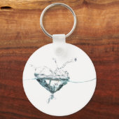 waterhart sleutelhanger (Voorkant)
