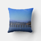 Waterhead Ambleside England Briefkaart Kussen (Achterkant)