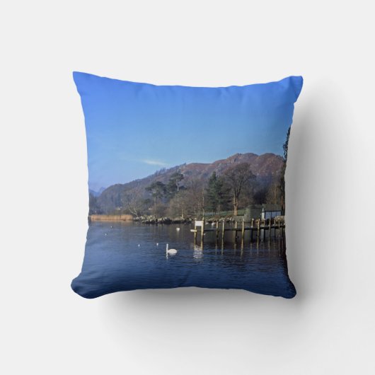 Waterhead Ambleside England Briefkaart Kussen (Voorkant)