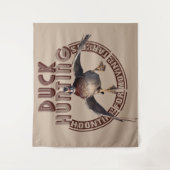 Waterhoenders, jacht op eenden wandkleed (Voorkant)