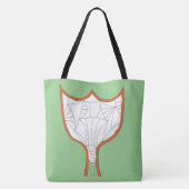 Waterhoenders Tote Bag (Achterkant)