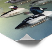 Waterhoenders van het West Identification Poster (Hoek)