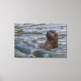 waterhond canvas afdruk