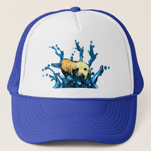 Waterhond Trucker Pet (Voorkant)