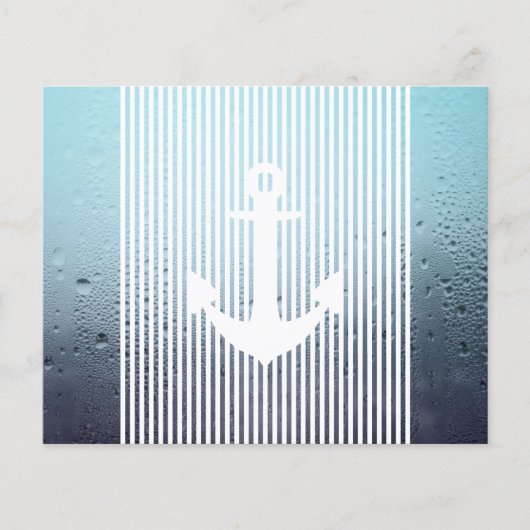 waterhoos-nautische anker-uitnodiger (Voorkant)