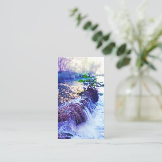 waterhoos visitekaartje (Staand voorkant)