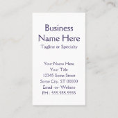 waterhoos visitekaartje (Achterkant)