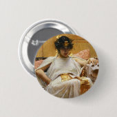 Waterhouse Cleopatra Button (Voorkant /achterkant)