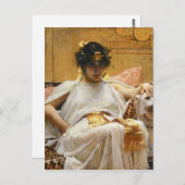 Waterhouse Cleopatra Postcard Briefkaart (Voorkant / Achterkant)