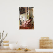 Waterhouse - De Loggia 1893 Poster (Keuken)