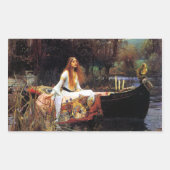 Waterhouse De Vrouwe van Shalott Stickers (Voorkant)