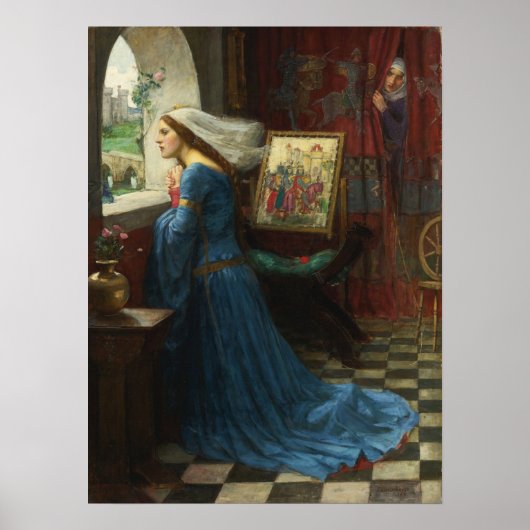Waterhouse - Fair Rosamund 1916 Poster (Voorkant)