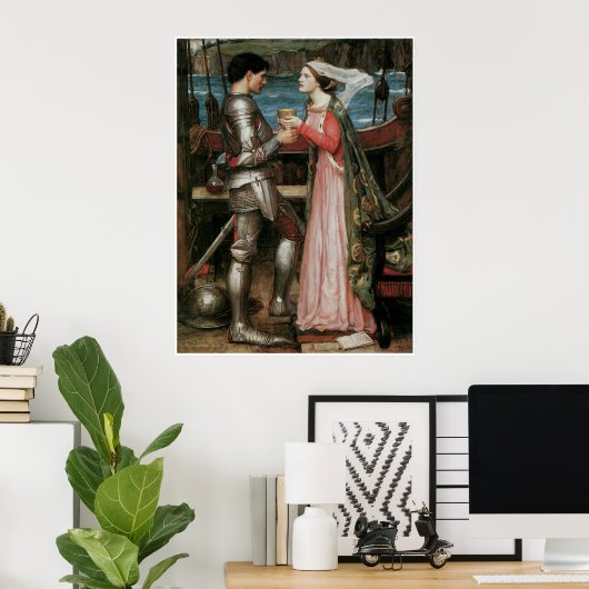 Waterhouse Fine Art Poster or Print (Thuiskantoor)