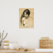 Waterhouse - Hylas en de Nimfen (studie) Poster (Keuken)