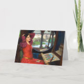 Waterhouse I Am Half-Sick Of Shadows Kaart (Achterkant)