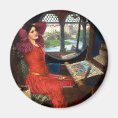 Waterhouse I Am Half-Sick Of Shadows Magneet (Voorkant)