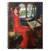 Waterhouse I Am Half-Sick of Shadows Notitieboek (Voorkant)